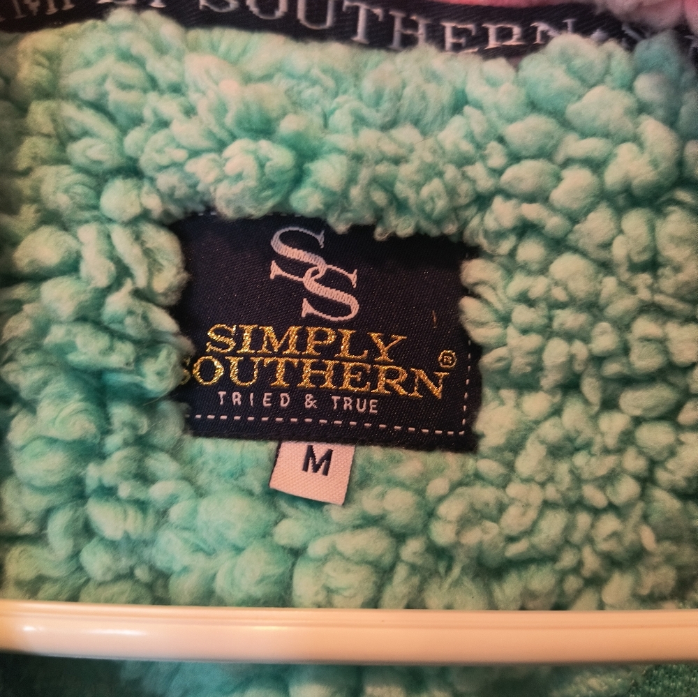 Simply Southern half zip sherpa - Picture 2 of 3